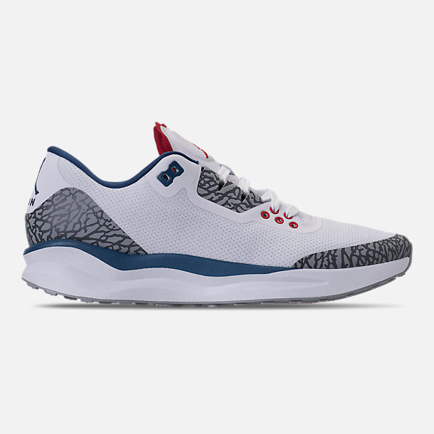 Air Jordan Zoom Tenacity 88 Cement White Blue Red Running Shoes